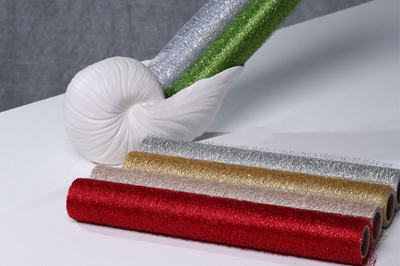 Mesh D376 glitter silk mesh