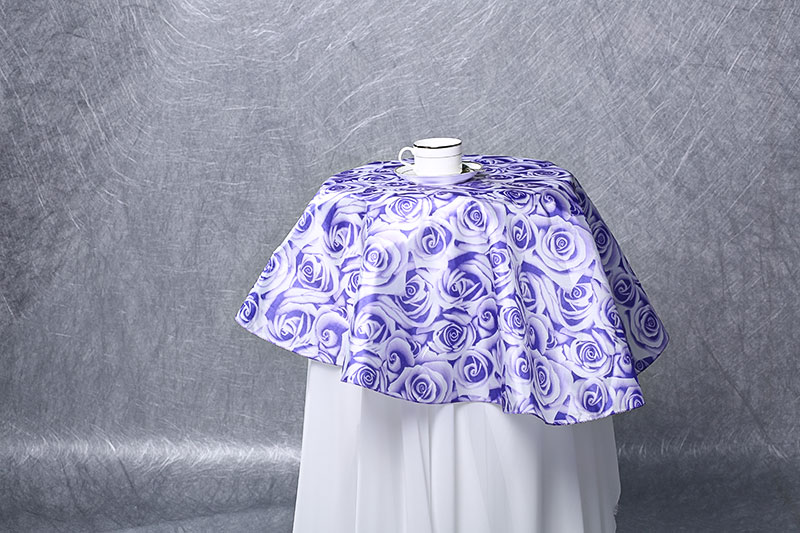 Polyester Pongee with printing table cloth