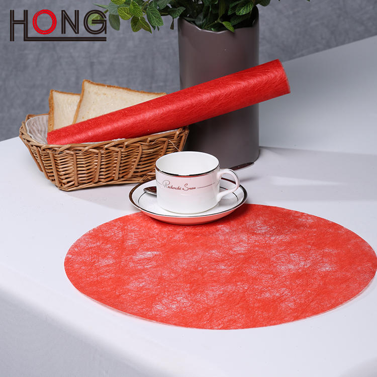 Non-woven placemat for table decoration